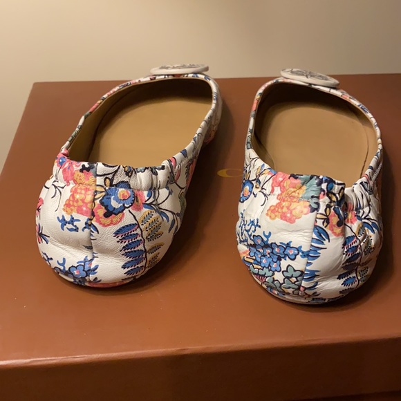 ONE DAY SALE! Tory Burch Minnie Ballet Flat Sz 10.5 EUC - Picture 6 of 9